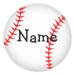 Personalised Baseball Sticker