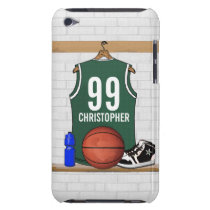 Personalised Basketball Jersey (green)