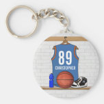 Personalised Basketball Jersey (LBO) Key Chains