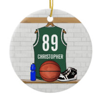 Personalised Basketball Jersey Ornaments