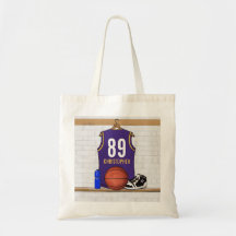 Personalised  Basketball Jersey (PG) Bags