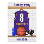 Personalised  Basketball Jersey (PG) Custom Invites