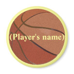 Personalised Basketball Magnet