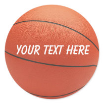 Personalised Basketball Sticker
