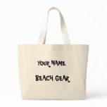 Personalised Beach Bag