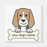 Personalised Beagle Refrigerator Magnet
