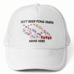 Personalised Beer Pong Queen