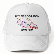 Personalised Beer Pong Queen