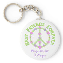 Personalised Best Friends Forever Keychain