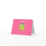 Personalised Best Life FROG Notecard