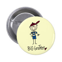 Personalised Big Brother Tshirts and Gifts Pinback Button