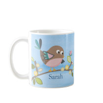 Personalised Bird Mug mugs