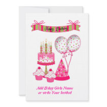 Personalised Birthday  Card/Invitations