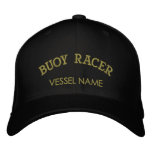 Personalised Boat Name Buoy Racer Hat Baseball Cap