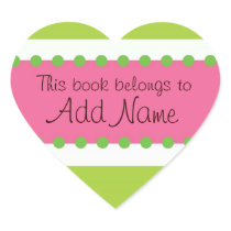 Personalised Book Lable
