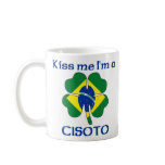 Personalised Brazilian Kiss Me I'm Cisoto mugs