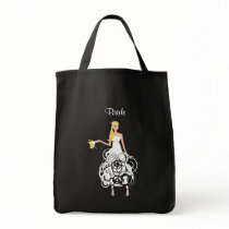 Personalised Bride totebag