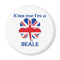 Personalised British Kiss Me I'm Beale