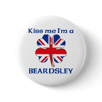 Personalised British Kiss Me I'm Beardsley