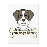 Personalised Brittany Spaniel postcards