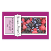 Personalised Canning Jar Label, Custom Berries