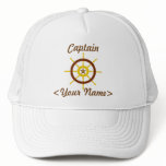 Personalised Captain Hat