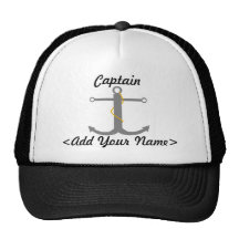 Personalised Captain Hat