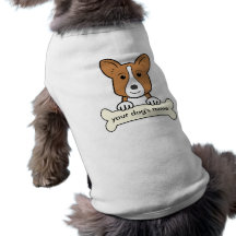 Personalised Cardigan Welsh Corgi Dog T Shirt