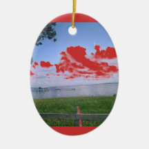 personalised ceramic ornament