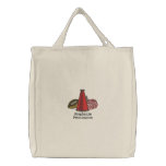 Personalised cheerleader embroidered tote bag embroidered bags