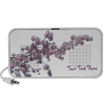 Personalised Cherry Blossom Doodle Notebook Speaker