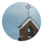 Personalised Christian Church Steeple Stickers