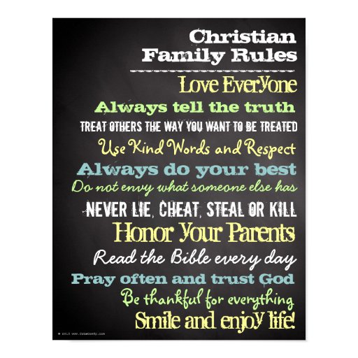 christian rules christian rules