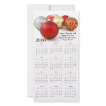 Personalised Christmas Card Calendar