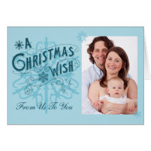 Personalised Christmas Photo Greeting Card