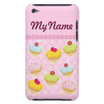 Personalised Cupcakes Barely There Ipod Cases