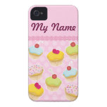 Personalised Cupcakes Iphone 4 Cases