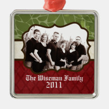 Personalised Custom Christmas PHOTO Ornament