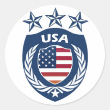 Personalised & Customised USA Sport Jersey Sticker