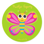 Personalised Cute Butterfly Stickers
