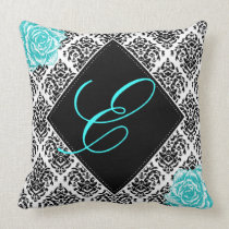 Personalised Damask Nursery Accent Pillow pillows