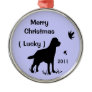 Personalised Dog Christmas Ornament