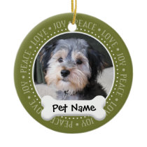 Personalised Dog Photo Frame - SINGLE-SIDED Ornaments