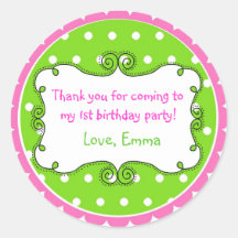 Personalised Doodle Frame Stickers