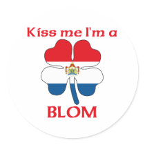 Personalised Dutch Kiss Me I'm Blom