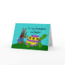 Personalised Easter card with a turtle