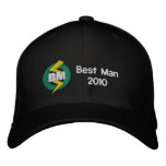 Personalised, Embroidered Best Man Hat embroidered hats