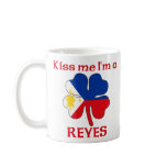 Personalised Filipino Kiss Me I'm Reyes mugs