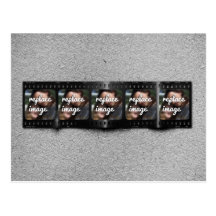 Personalised Filmstrip Photos Postcard