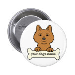 Personalised Finnish Spitz Pinback Button